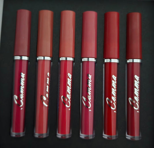 Limited edition The set includes 6 lipsticks in different sheds to  match every look