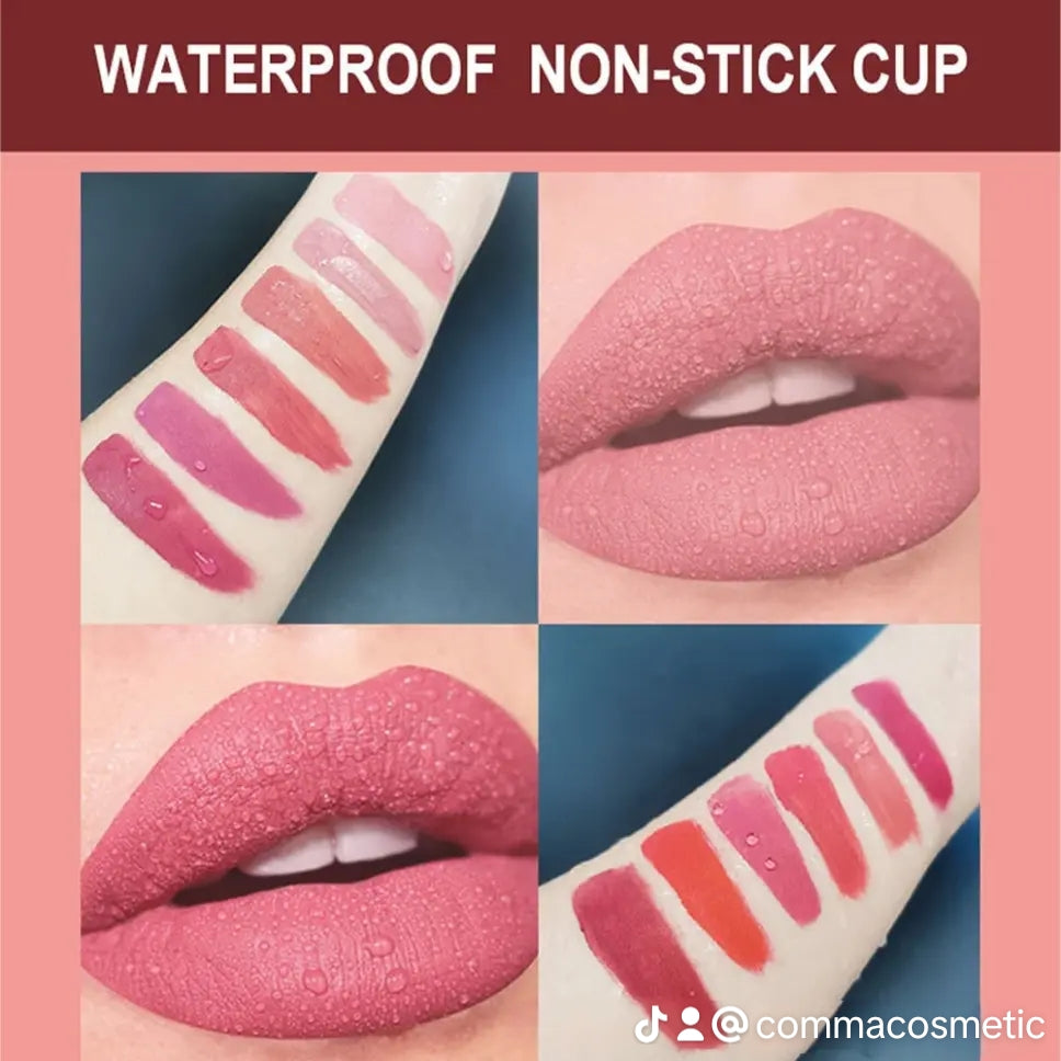 Limited edition The set includes 6 lipsticks in different sheds to  match every look